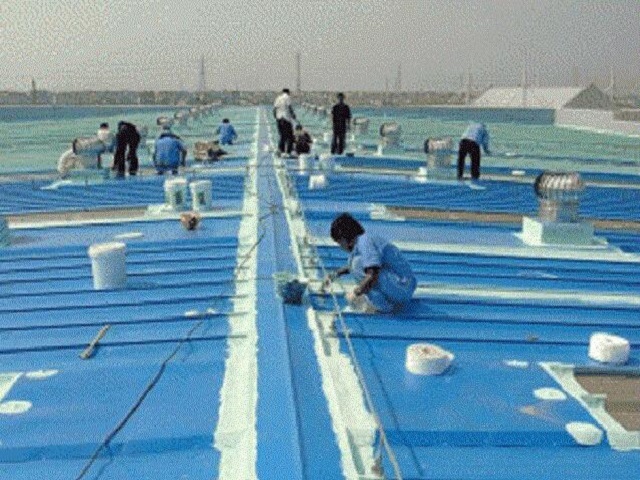 金属屋面漏水维修施工