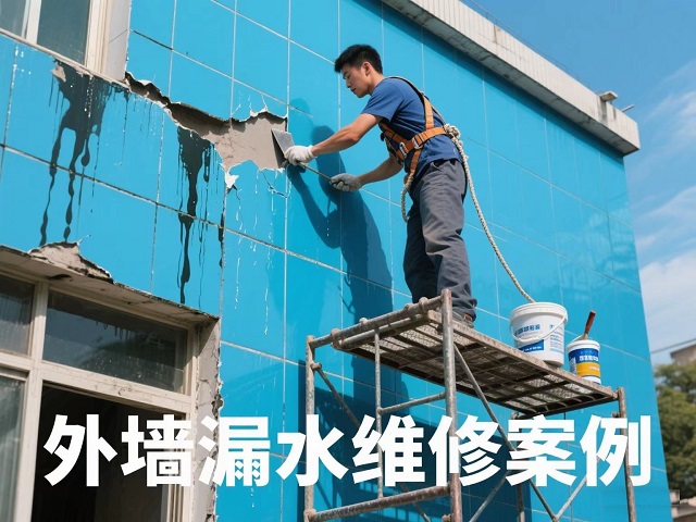外墙漏水专利技术维修案例