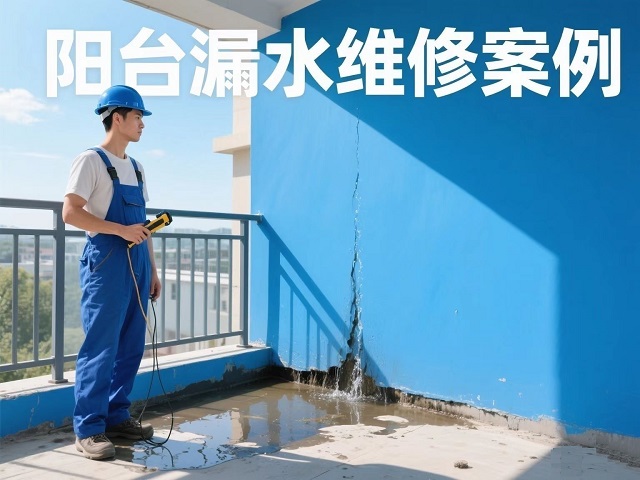 阳台漏水专利技术维修案例